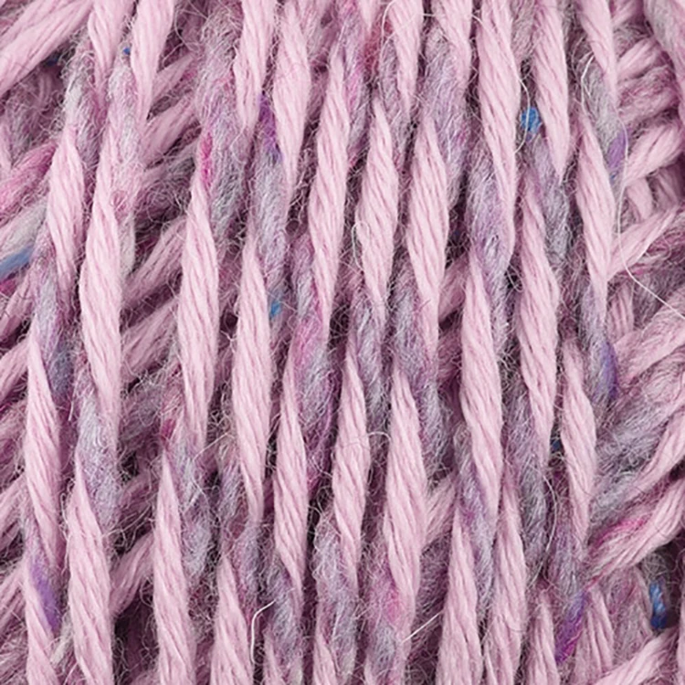 Włóczka Stenli Merino Tweed 33222 / róż z fioletem