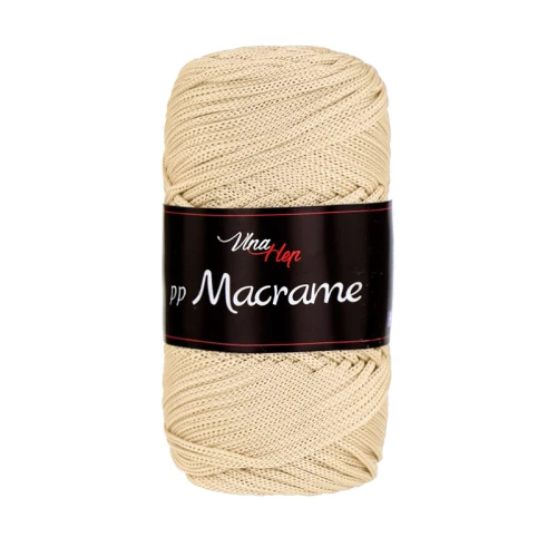 Sznurek poliestrowy Vlna-Hep PP Macrame 2,5mm 4204 / biszkopt