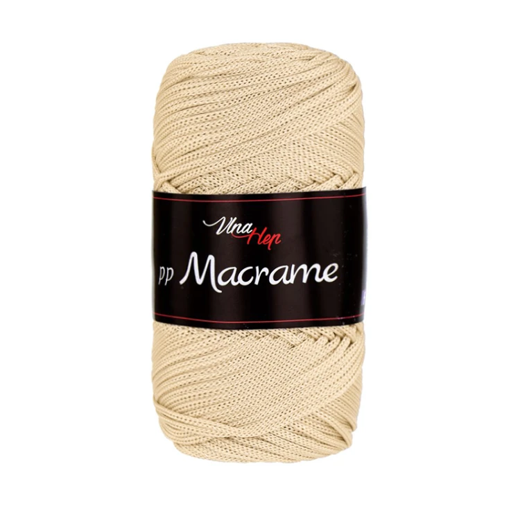 Sznurek poliestrowy Vlna-Hep PP Macrame 2,5mm 4204 / biszkopt