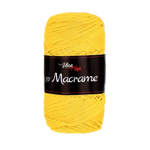 Sznurek poliestrowy Vlna-Hep PP Macrame 2,5mm 4184 / intensywny żółty
