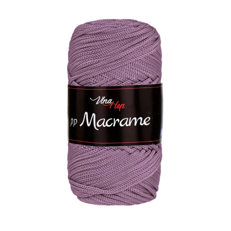 Sznurek poliestrowy Vlna-Hep PP Macrame 2,5mm 4058 / jasne winogrono