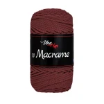 Sznurek poliestrowy Vlna-Hep PP Macrame 2.5mm 4031 / wino