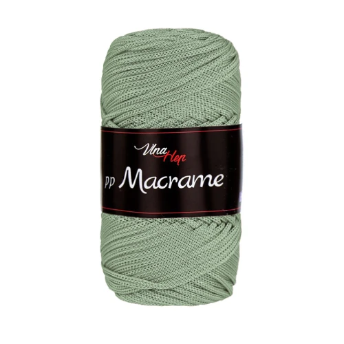 Sznurek poliestrowy Vlna-Hep PP Macrame 2,5mm 4134 / szałwia