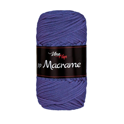 Sznurek poliestrowy Vlna-Hep PP Macrame 2,5mm 4108 / atrament