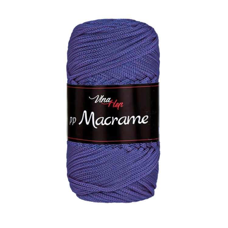 Sznurek poliestrowy Vlna-Hep PP Macrame 2,5mm 4108 / atrament