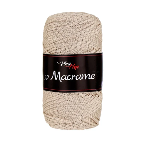 Sznurek poliestrowy Vlna-Hep PP Macrame 2,5mm 4212 / beż