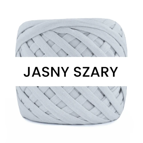 T-shirt Yarn Premium Sznurex / jasny szary