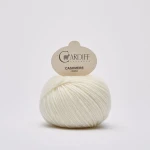 Włóczka Cardiff Cashmere Classic 501 / neve / złamana biel