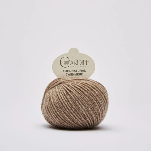 Włóczka Cardiff Cashmere Classic 511 / brown / cappuccino