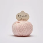 Włóczka Cardiff Cashmere Classic 548 / cammeo / pastelowy róż