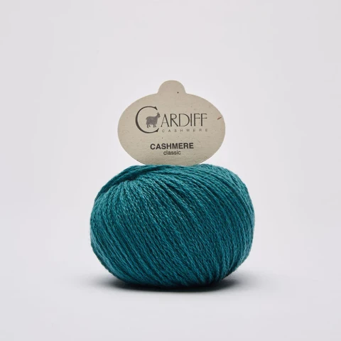 Włóczka Cardiff Cashmere Classic 610 / bugatti / morski