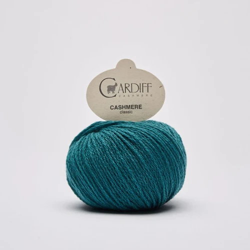 Włóczka Cardiff Cashmere Classic 610 / bugatti / morski