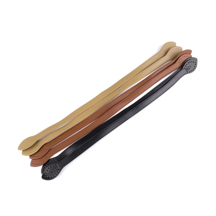 Uchwyty / rączki do torby eko skóra / 50 cm / czerń / 2 szt / 900521