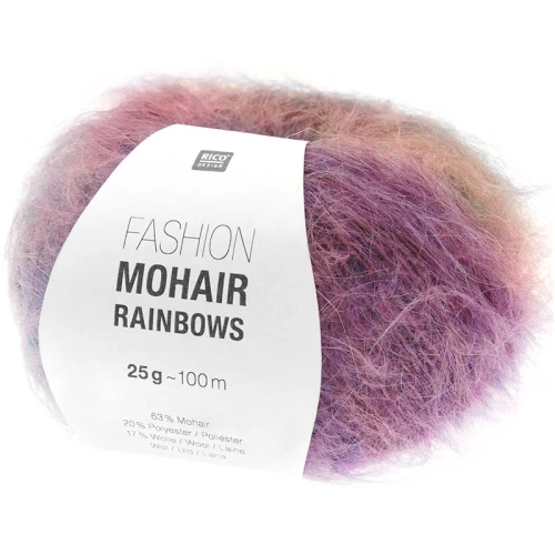 Włóczka Rico Design Fashion Mohair Rainbows 003