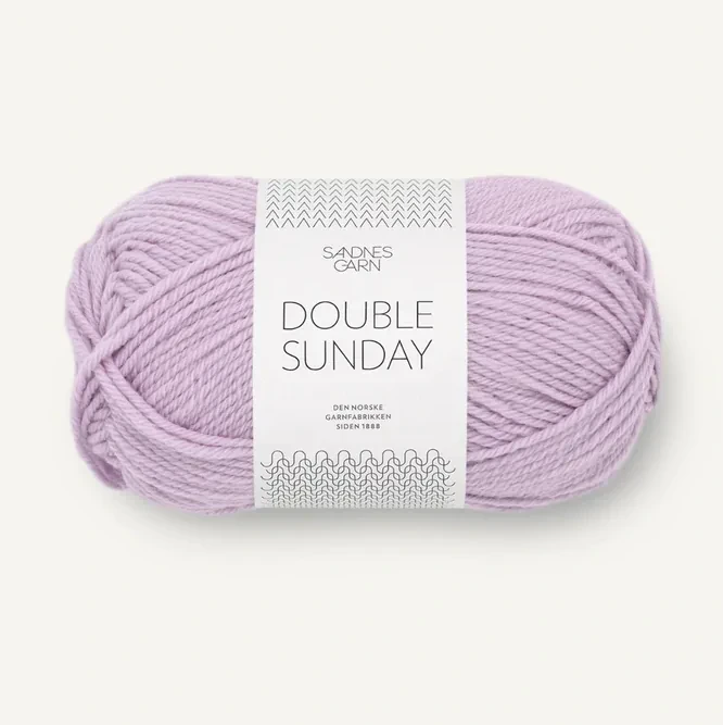 Włóczka Sandnes Garn Double Sunday 5023 / lilak