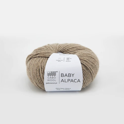 Włóczka Gabo Wool Baby Alpaca 0282 / beż