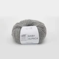 Włóczka Gabo Wool Baby Alpaca 0401 / jasny szary