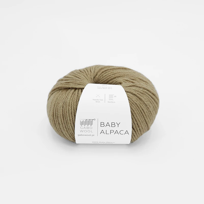Włóczka Gabo Wool Baby Alpaca 1152 / orzech