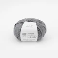 Włóczka Gabo Wool Baby Alpaca Tweed T401 / jasny szary