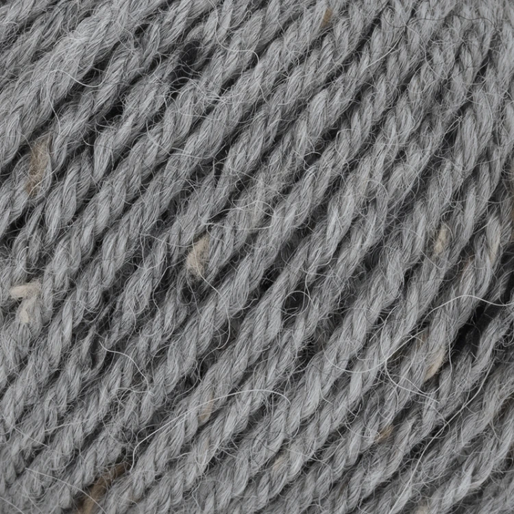 Włóczka Gabo Wool Baby Alpaca Tweed T401 / jasny szary