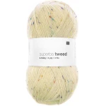 Włóczka skarpetkowa Rico Design Superba Tweed 4ply 001 / krem