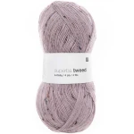 Włóczka skarpetkowa Rico Design Superba Tweed 4ply 003 / blady wrzos