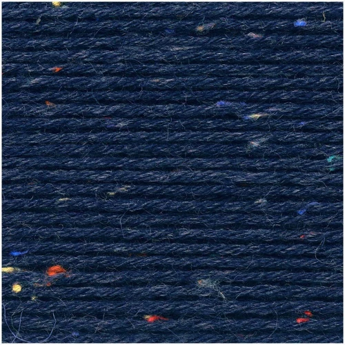 Włóczka skarpetkowa Rico Design Superba Tweed 4ply 006 / granat