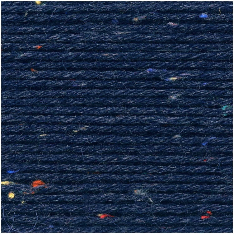 Włóczka skarpetkowa Rico Design Superba Tweed 4ply 006 / granat