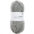 Włóczka skarpetkowa Rico Design Superba Tweed 6ply 002 / szary