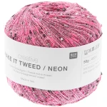 Nit / Příze fantazijní Rico Design Creative Make It Tweed Neon 002 / fuchsia