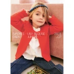 Wzór druty Sandnes Garn  Lily Blouse Junior 2401_07  - w języku angielskim