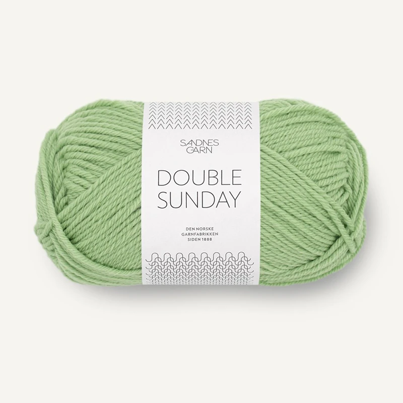 Włóczka Sandnes Garn Double Sunday 8733 / jasna zieleń
