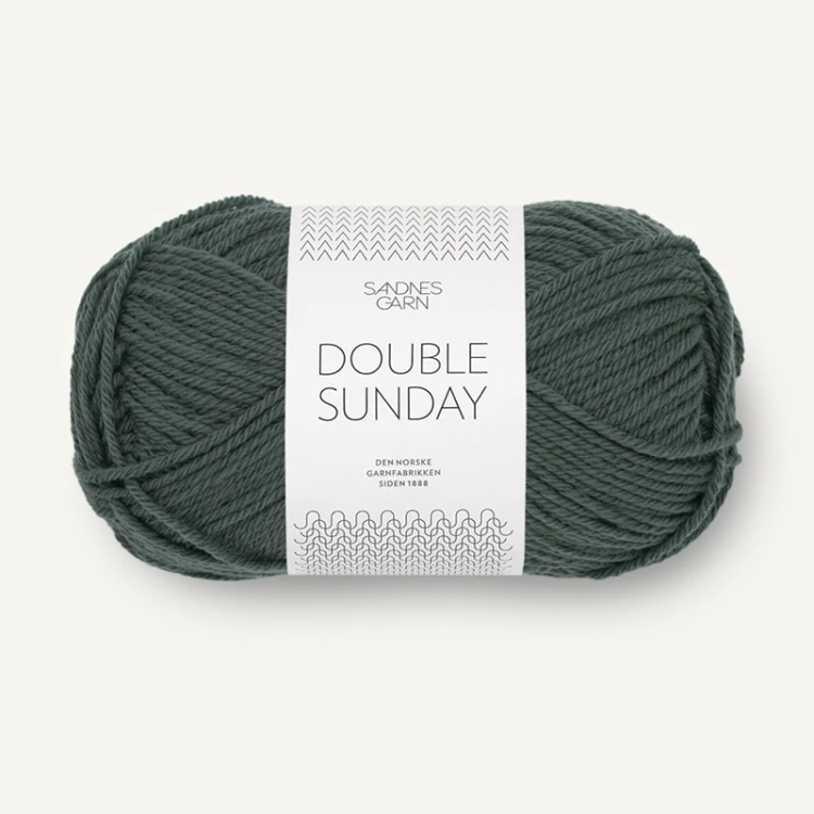 Włóczka Sandnes Garn Double Sunday 9004 / ciemny świerk