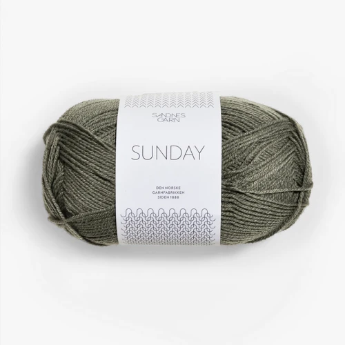 Włóczka Sandnes Garn Sunday 9071 / khaki