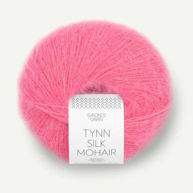 Włóczka Sandnes Garn Tynn Silk Mohair 4315 / guma balonowa