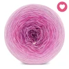 KOKONEK Rare Merino W08 Walentynki - Jasny róż/chłodny róż/piwonia/jeżyna + landrynka