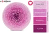 KOKONEK Rare Merino W08 Walentynki - Jasny róż/chłodny róż/piwonia/jeżyna + landrynka