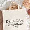 Torba bawełniana KOKONKI "Dziergam i to uwielbiam"