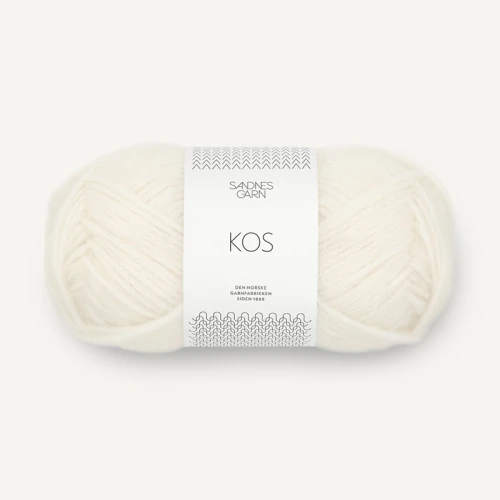 Włóczka Sandnes Garn Kos 1012 / kreda