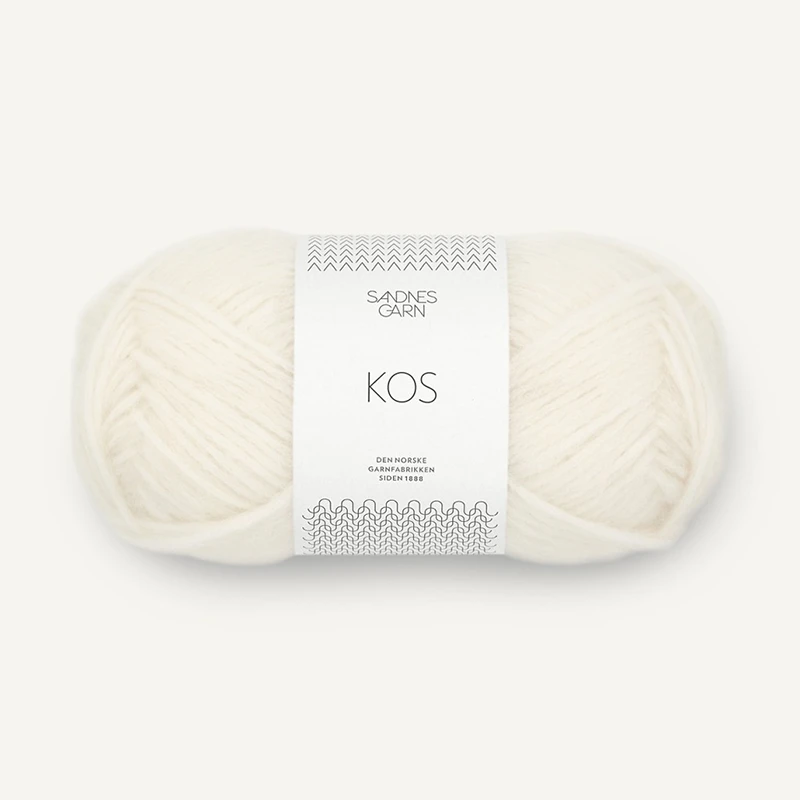 Włóczka Sandnes Garn Kos 1012 / kreda
