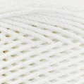 Sznurek Macrame Cotton Shine by KOKONKI 2mm / rolka 200m / ecru + opalizujący LUREX