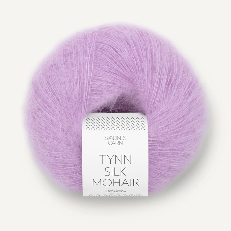 Włóczka Sandnes Garn Tynn Silk Mohair 5023 / lilak