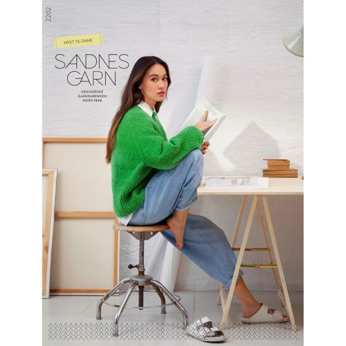 Magazyn Sandnes Garn Hefte 2202 Soft Knit for Women - w języku polskim, angielskim i niemieckim