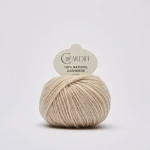 Włóczka Cardiff Cashmere Classic 509 / silver / chałwa