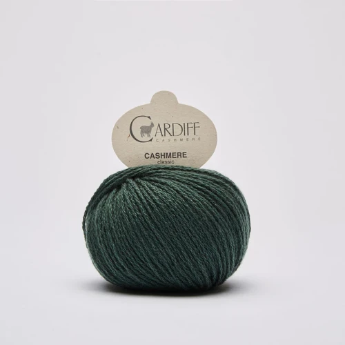 Włóczka Cardiff Cashmere Classic 624 / bosco / malachit