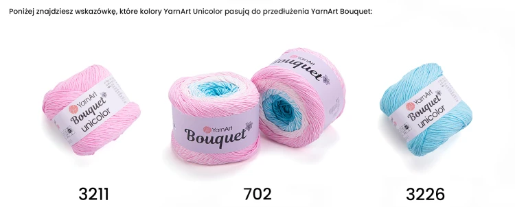 Włóczka YarnArt Bouquet 702