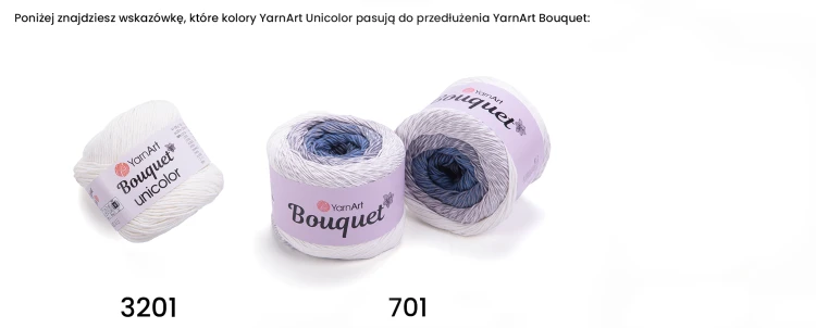 Włóczka YarnArt Bouquet 701
