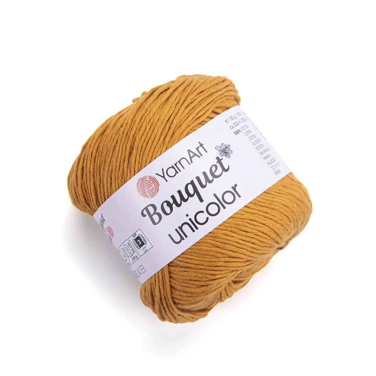 Włóczka YarnArt  Bouquet Unicolor 3208 / miodowy
