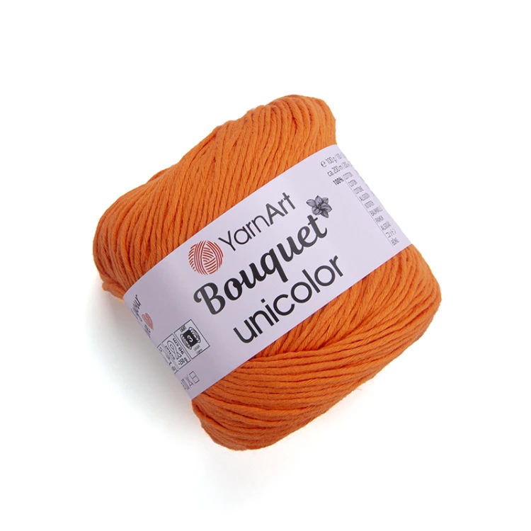Włóczka YarnArt  Bouquet Unicolor 3215 / intensywny pomarańcz