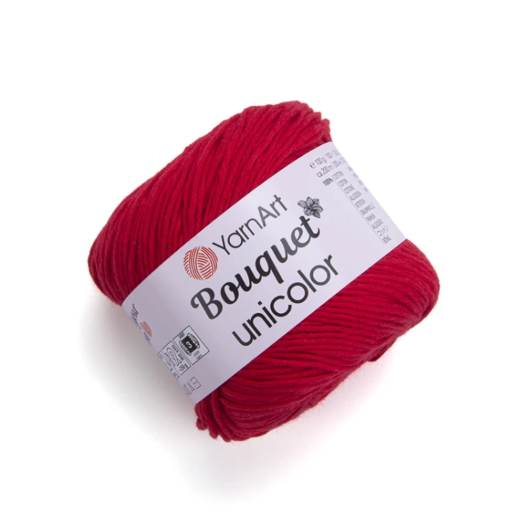 Włóczka YarnArt  Bouquet Unicolor 3217 / czerwień